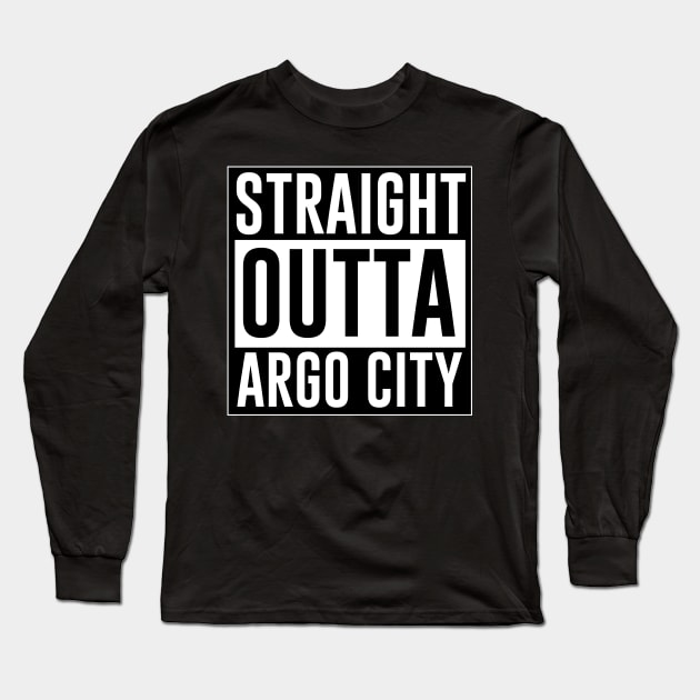 Straight outta Argo City Long Sleeve T-Shirt by Heroified